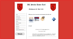 Desktop Screenshot of bc-strike-ritter-kiel.de